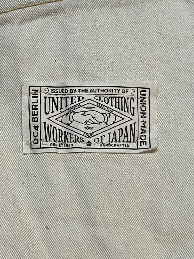 DC4 x ONI Denim "20th Anniversary" Limited Collaboration - 16.5oz Natural Indigo Denim - Lot.244 Custom Straight