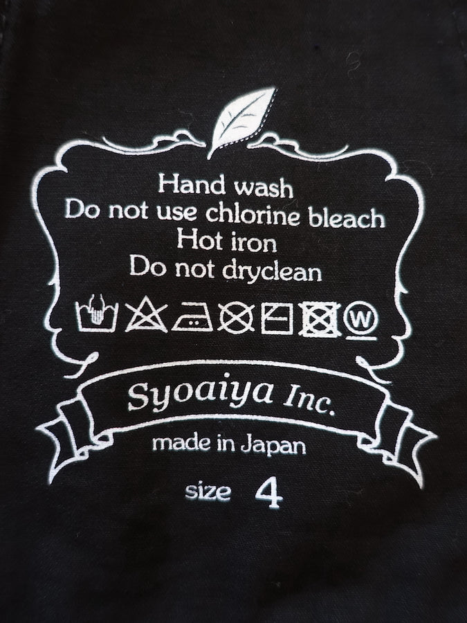 DC4 x Pure Blue Japan - * Limited Collaboration Jacket * - 925 STERLING SILVER plated Buttons - 2nd Type - 16.5oz Slub Denim