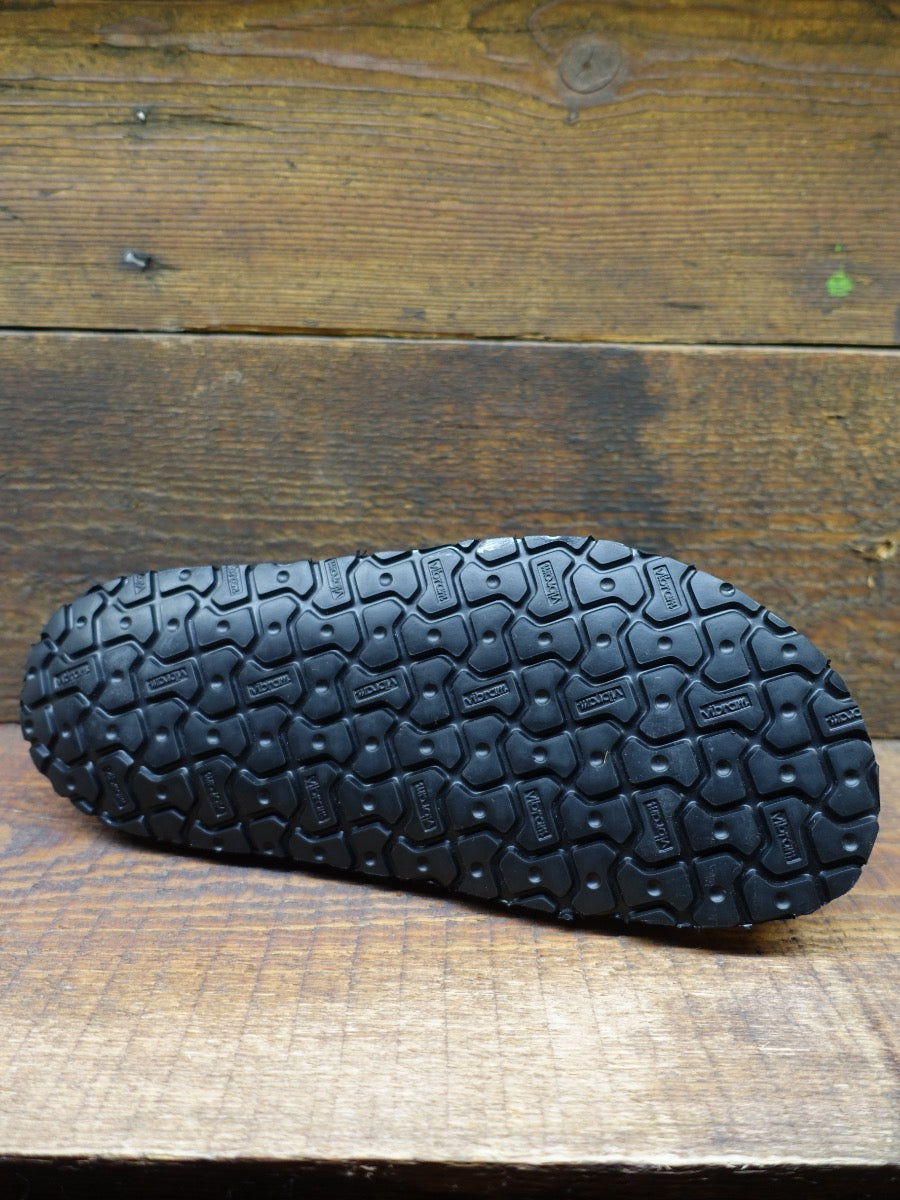 DC4 x ZERROWS - SLIDE SANDALS - Black Teacore HORWEEN CHROMEXCEL Leather