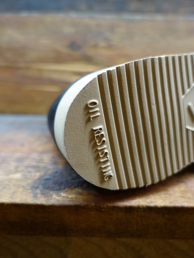 BONEAKERS LINE - SW6 Boots - Black OILED SCRATCH Leather - 6 inch Height