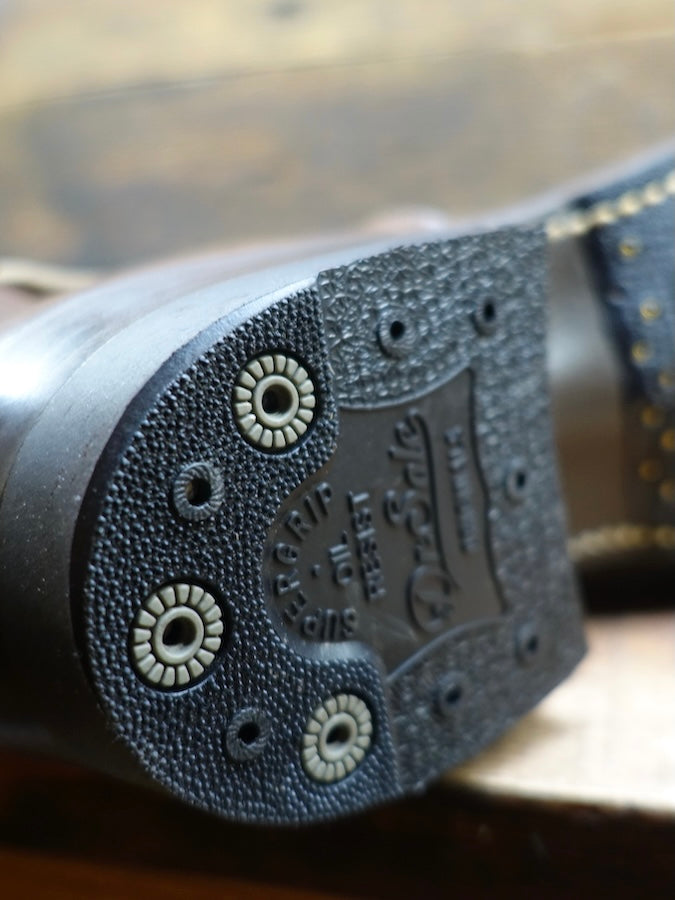 DC4 x ZERROWS x DR.SOLE originals - CUSTOM - TYPE ONE Engineer Boots - Brown Premium HORSEBUTT Leather