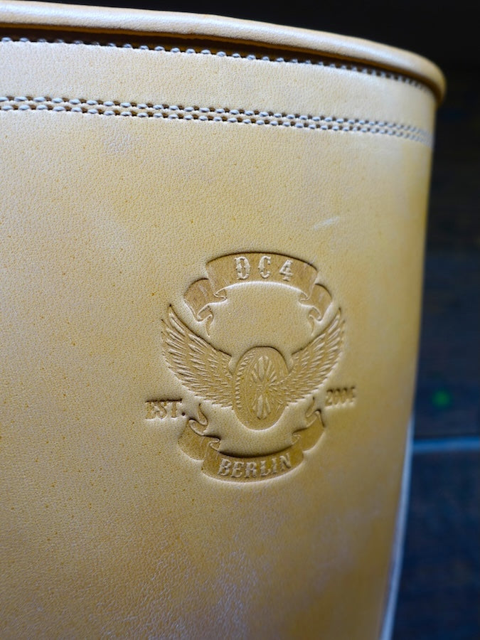 DC4 x ZERROWS x DR.SOLE originals - CUSTOM - TYPE ONE Engineer Boots - Tan Premium HORSEBUTT Leather