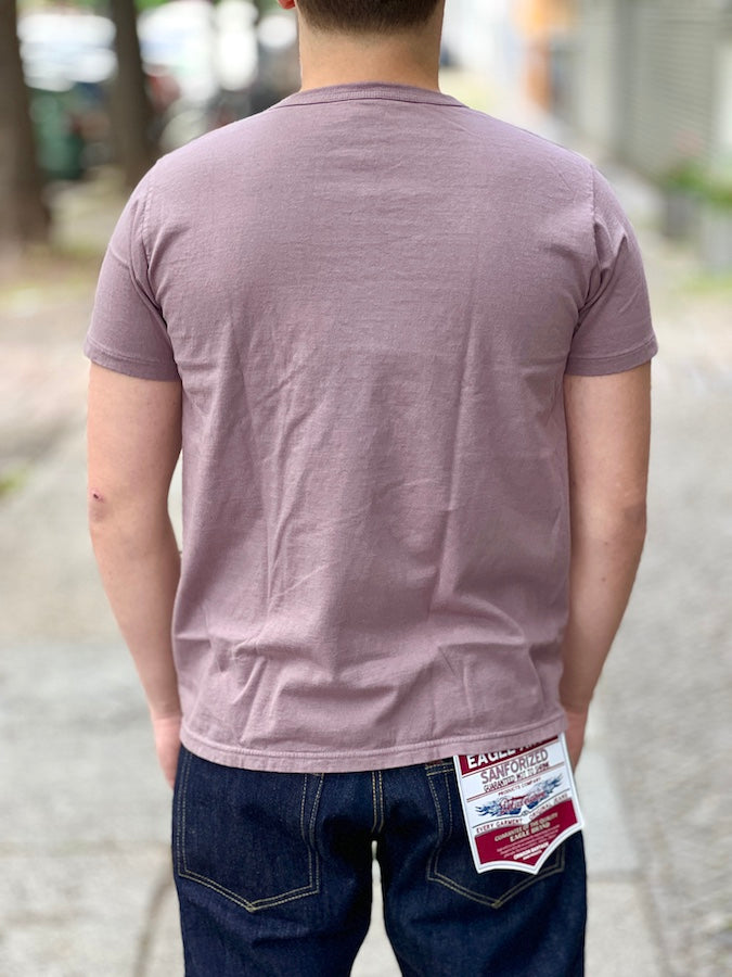DELUXEWARE - MT Series - 7.5oz Lightweight Loopwheeled T-Shirt - SCR.PUR - The fabric is produced in Wakayama - Sewn on vintage UNION SPECIAL 52800 machines