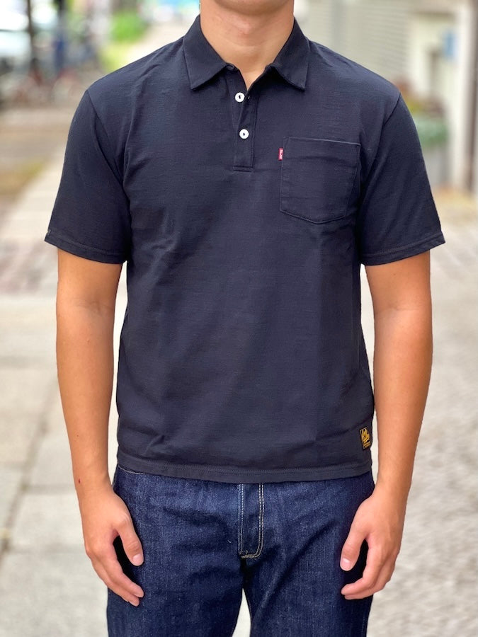 トップス DELUXEWARE OCTS-00...OPEN COLLAR T-SHIRT OCTS-00 [OPEN COLLAR T-SHIRT] - 12.5oz Heavyweight Loopwheeled Polo Sh