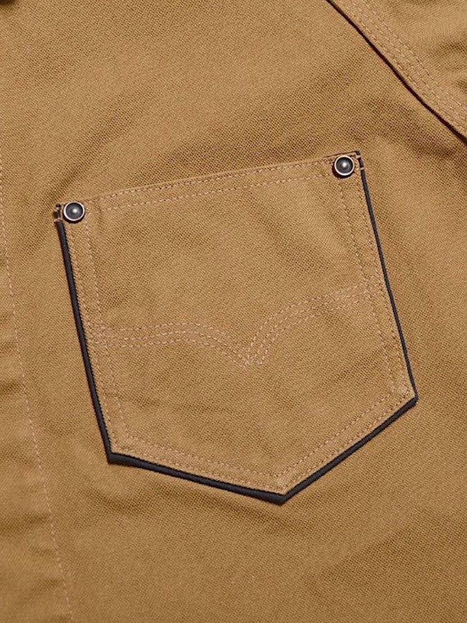 DELUXEWARE - 1940's Vintage DUCKSBUCK Shirt - 11oz duck canvas material manufactured on vintage looms in Kurashiki City