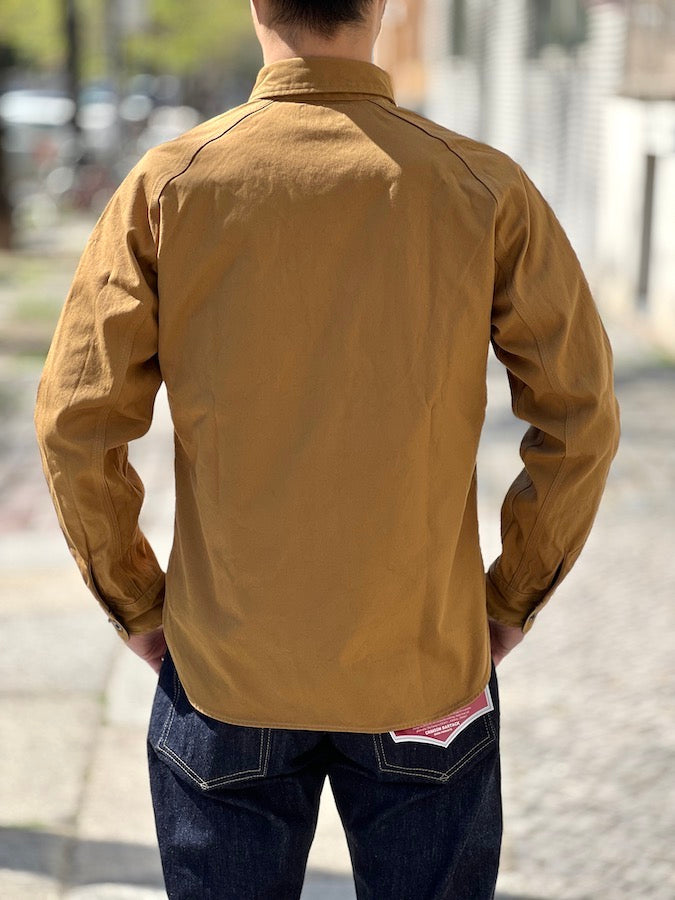 DELUXEWARE - 1940's Vintage DUCKSBUCK Shirt - 11oz duck canvas material manufactured on vintage looms in Kurashiki City