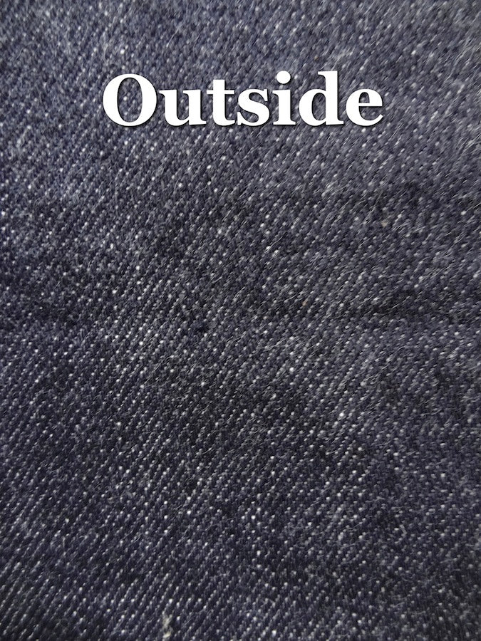 Denim Bridge - BR02 SA 02 - 14oz Selvedge Denim - S ANTIQUE - Cinch Back & Suspender Buttons - "Custom Model for DC4"