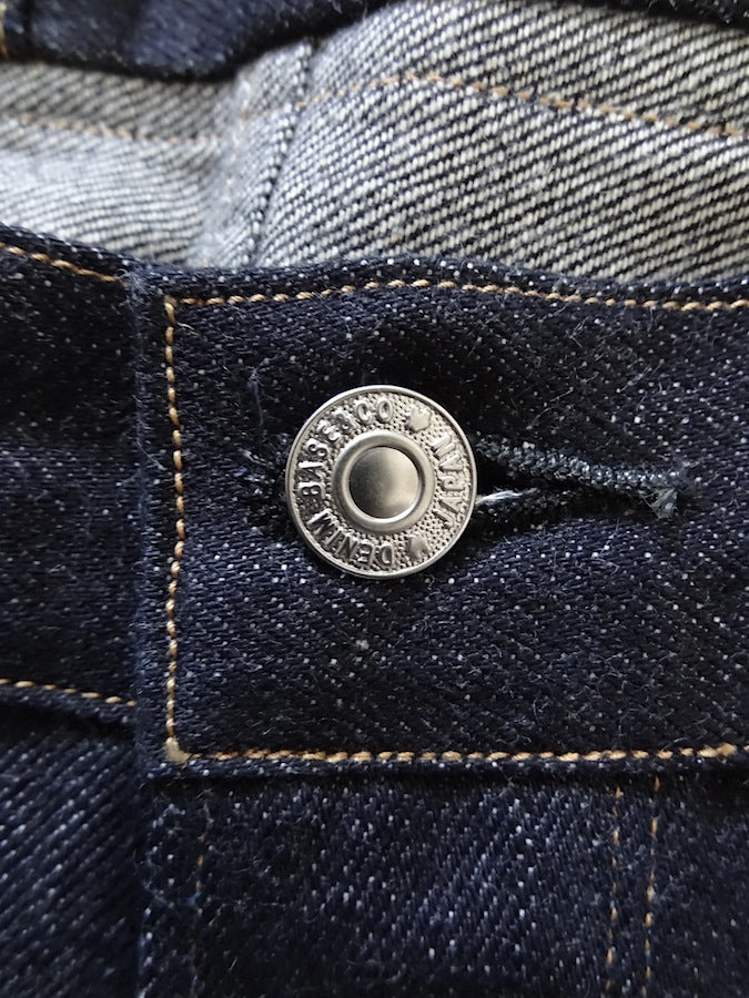 Denim Bridge - BR02 SA 02 - 14oz Selvedge Denim - S ANTIQUE - Cinch Back & Suspender Buttons - "Custom Model for DC4"