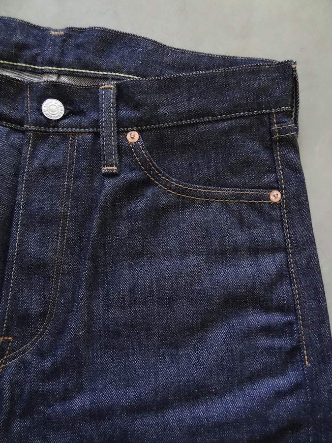 Denim Bridge - BR03 01- 13.5oz Selvedge Denim - Tight Straight - Made by Double Volante