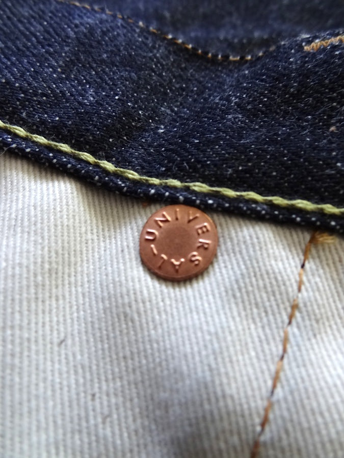 Denim Bridge - BR03 01- 13.5oz Selvedge Denim - Tight Straight - Made by Double Volante