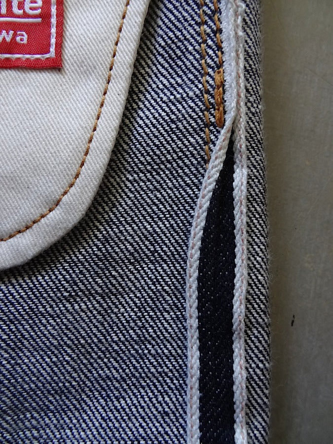 Denim Bridge - BR03 01- 13.5oz Selvedge Denim - Tight Straight - Made by Double Volante
