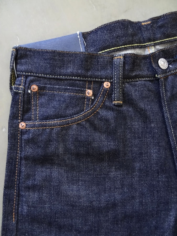 Denim Bridge - BR03 01- 13.5oz Selvedge Denim - Tight Straight - Made by Double Volante