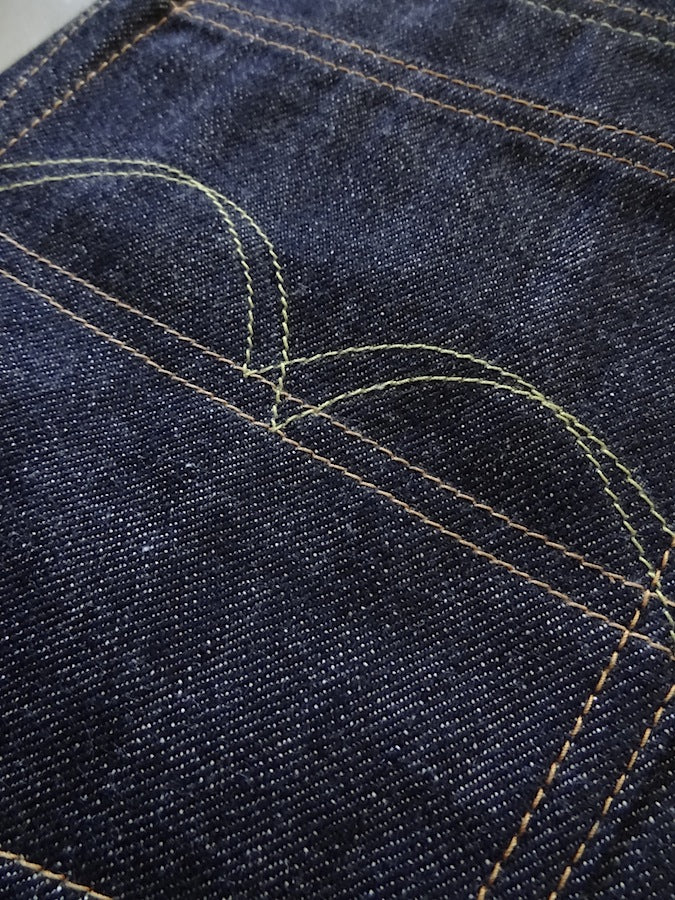 Denim Bridge - BR03 01- 13.5oz Selvedge Denim - Tight Straight - Made by Double Volante