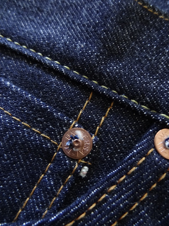 Denim Bridge - BR03 01- 13.5oz Selvedge Denim - Tight Straight - Made by Double Volante