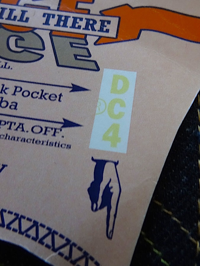 Denim Bridge - BR03 01- 13.5oz Selvedge Denim - Tight Straight - Made by Double Volante