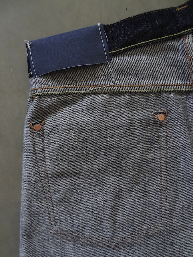 Denim Bridge - BR03 01- 13.5oz Selvedge Denim - Tight Straight - Made by Double Volante