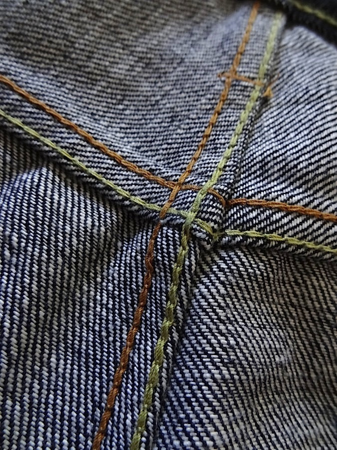 Denim Bridge - BR03 01- 13.5oz Selvedge Denim - Tight Straight - Made by Double Volante