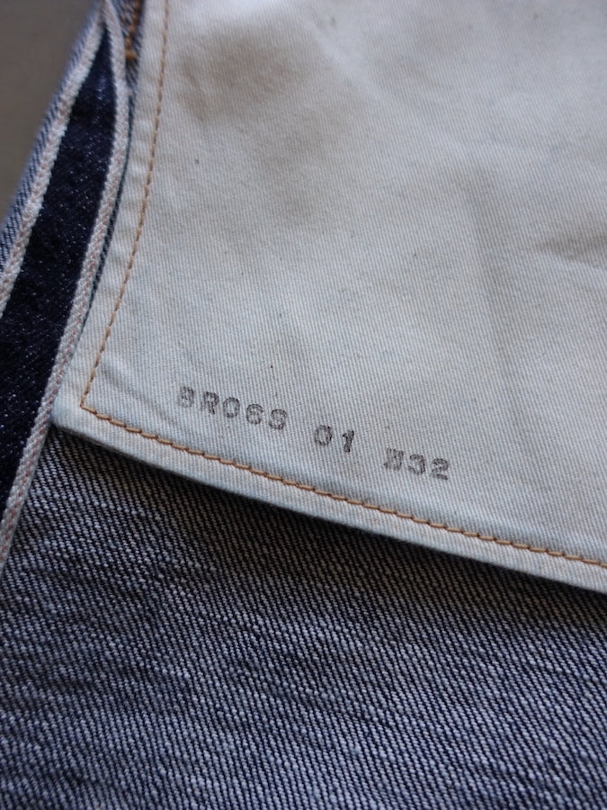 Denim Bridge - BR06 S-01 *NEW CUT* 13.5oz Selvedge Denim - Slim Straight - Made by Shingo San