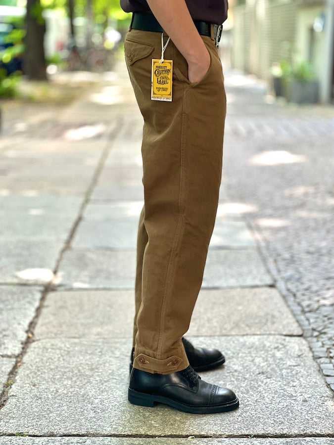 "AVIATOR" TROUSERS - UNION SPECIAL OVERALLS - 1930s CIVILIAN MILITARY STYLE CLOTHING