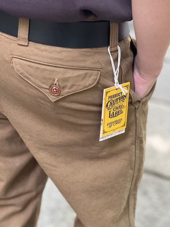 "AVIATOR" TROUSERS - UNION SPECIAL OVERALLS - 1930s CIVILIAN MILITARY STYLE CLOTHING