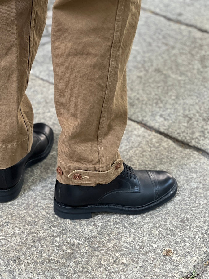 "AVIATOR" TROUSERS - UNION SPECIAL OVERALLS - 1930s CIVILIAN MILITARY STYLE CLOTHING