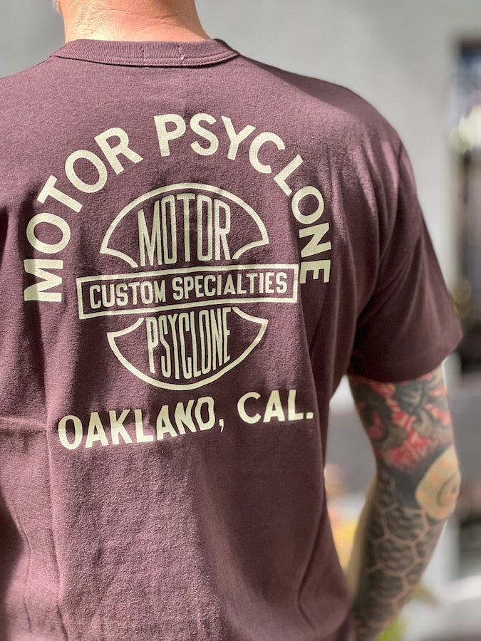 "#13" - Vintage Style Medium Weight Jersey "50s POWER WEAR PRINTED LABEL"