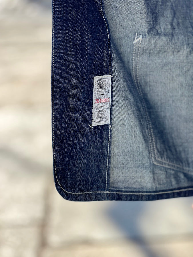 " LOT 100 DENIM JACKET " - THE IRONALL FACTORIES CO. - 1920 ~ 1923s STYLE WORK CLOTHING