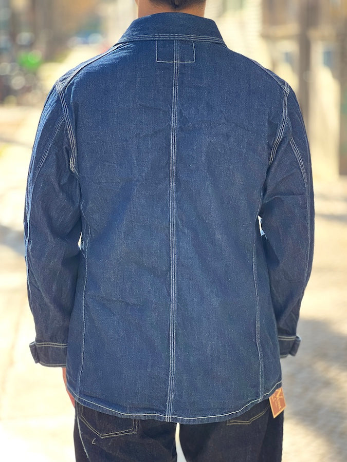 " LOT 100 DENIM JACKET " - THE IRONALL FACTORIES CO. - 1920 ~ 1923s STYLE WORK CLOTHING