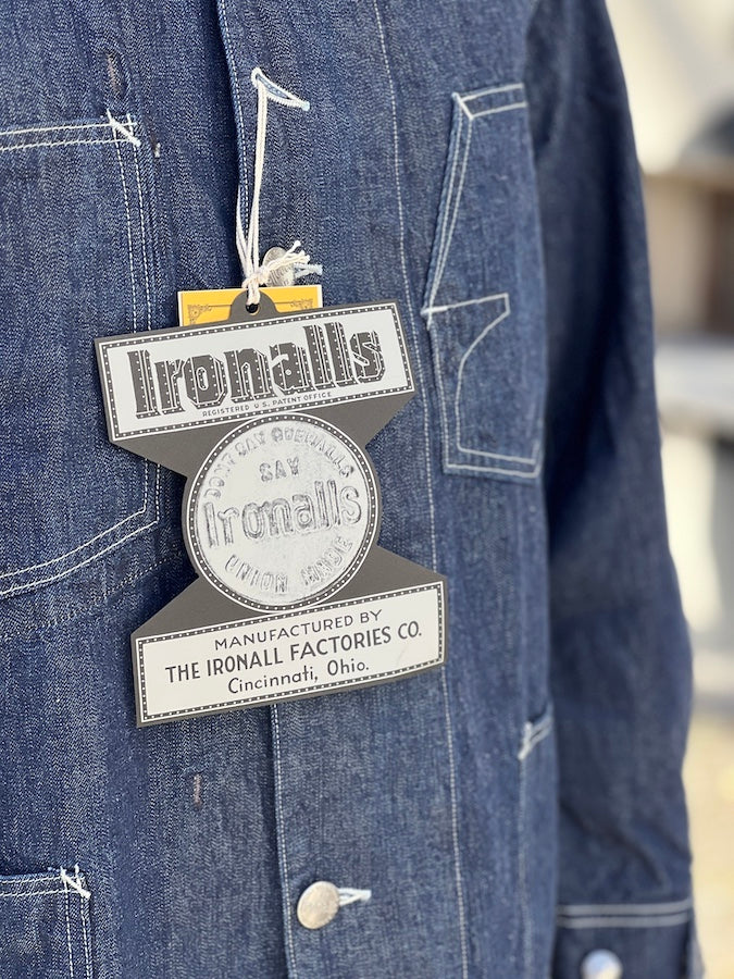 " LOT 100 DENIM JACKET " - THE IRONALL FACTORIES CO. - 1920 ~ 1923s STYLE WORK CLOTHING