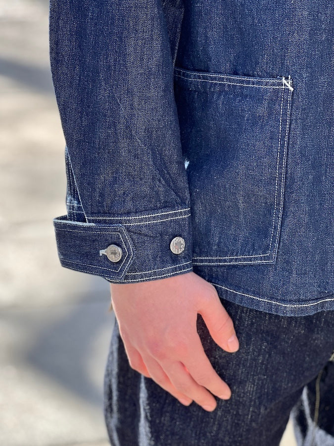 " LOT 100 DENIM JACKET " - THE IRONALL FACTORIES CO. - 1920 ~ 1923s STYLE WORK CLOTHING