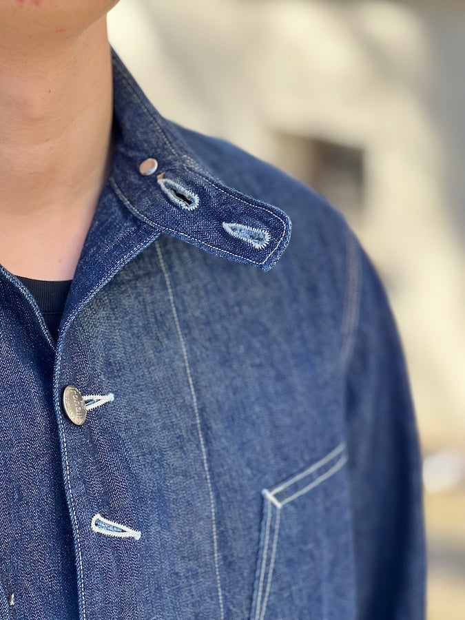 " LOT 100 DENIM JACKET " - THE IRONALL FACTORIES CO. - 1920 ~ 1923s STYLE WORK CLOTHING