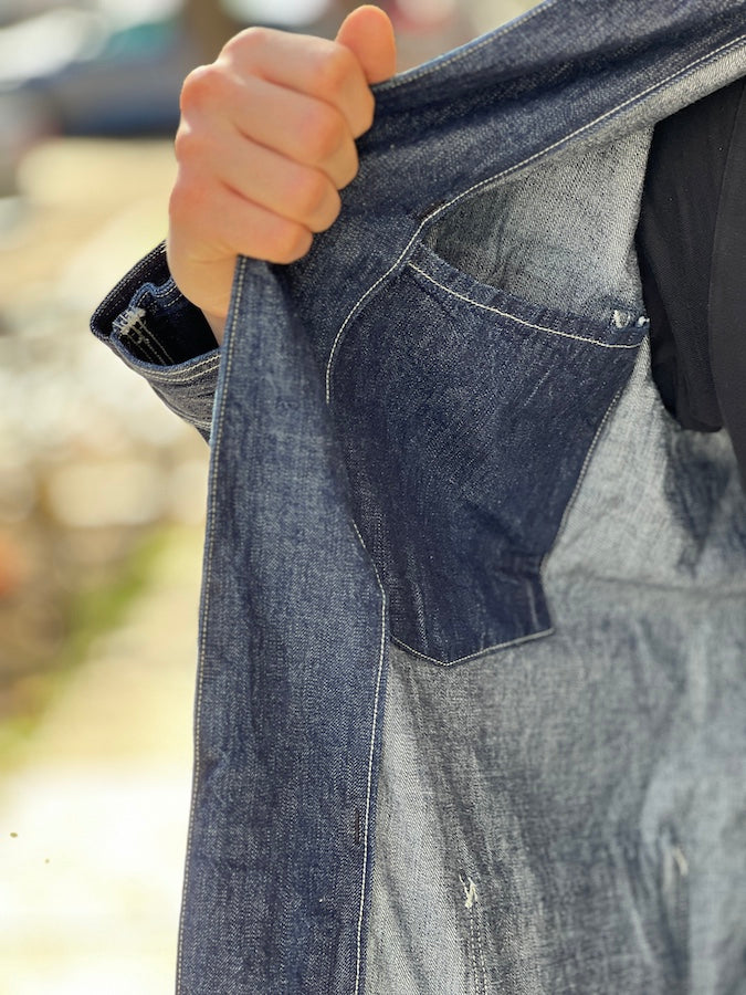 " LOT 100 DENIM JACKET " - THE IRONALL FACTORIES CO. - 1920 ~ 1923s STYLE WORK CLOTHING