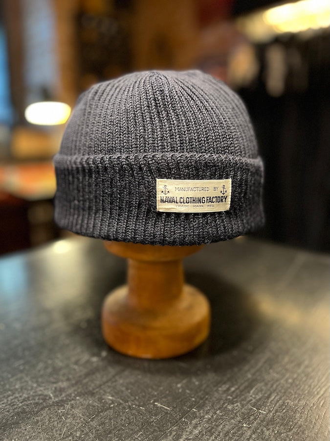 "BKLYN NAVY YARD DRYDOCK #4" - U.S. NAVY WATCH CAP - NAVAL CLOTHING FACTORY