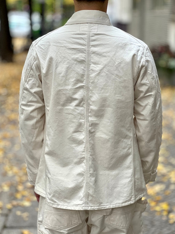 "Lot 100 JACKET" 1920 ~ 1923s STYLE WORK CLOTHING - THE IRONALL FACTORIES CO. - RAW WHITE
