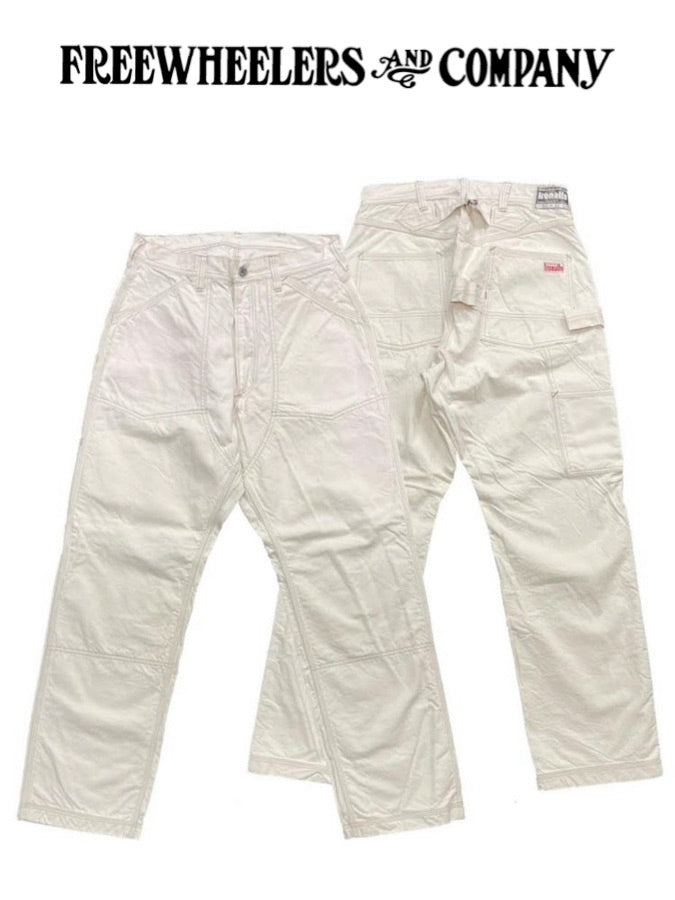 "Lot 102 OVERALLS" 1920 ~ 1923s STYLE WORK CLOTHING - THE IRONALL FACTORIES CO. - RAW WHITE