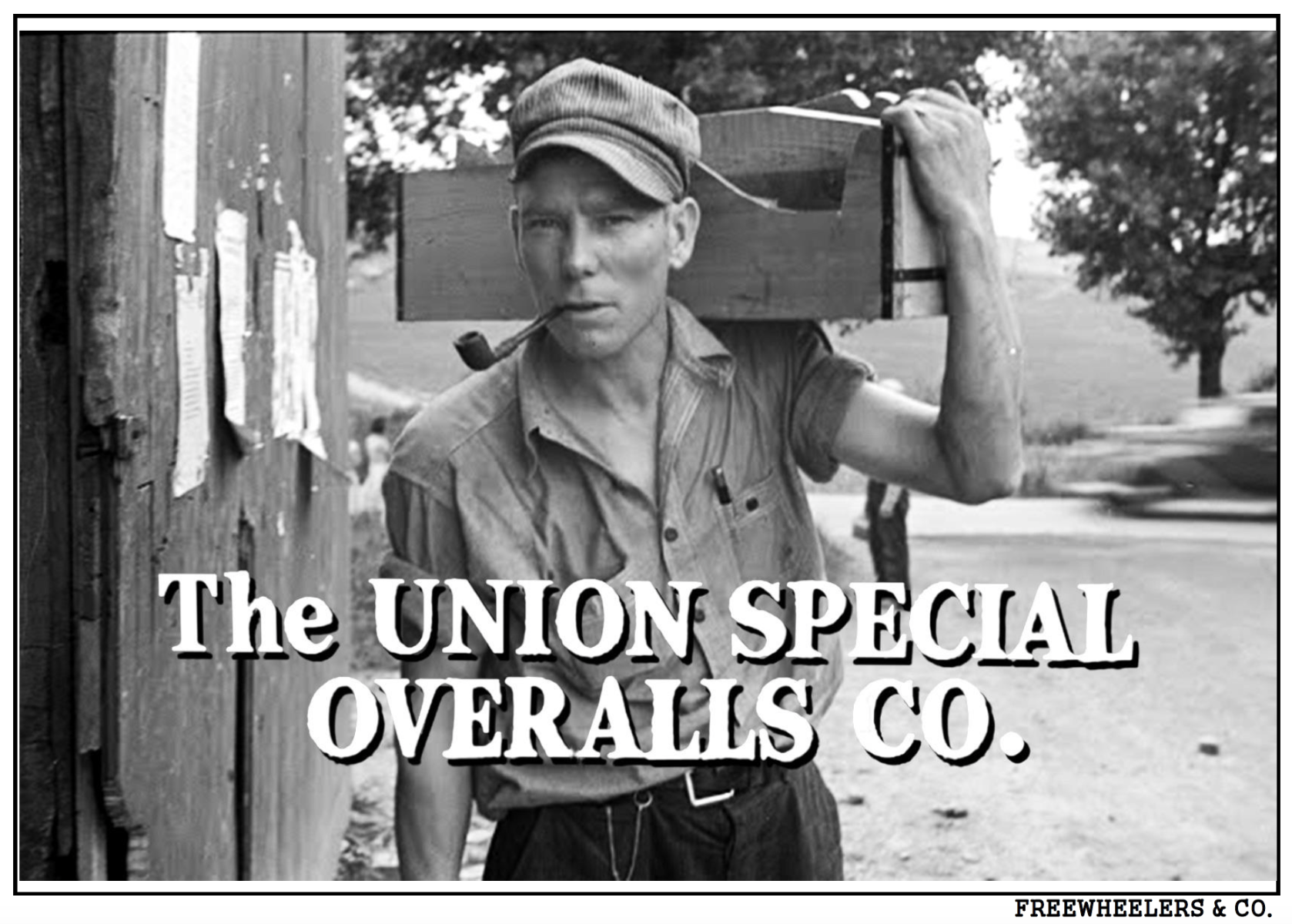 "NEAL" SHIRT - UNION SPECIAL Neal Cassady RAILROAD BRAND - 1926 Style WORK CLOTHING