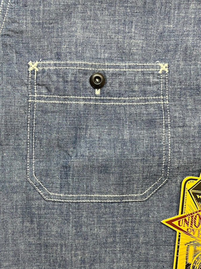"NEAL" SHIRT - UNION SPECIAL Neal Cassady RAILROAD BRAND - 1926 Style WORK CLOTHING