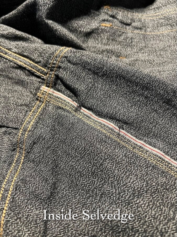 "Neal" SHIRT - UNION SPECIAL OVERALLS - 1926 STYLE WORK CLOTHING - Black Pepper Chambray