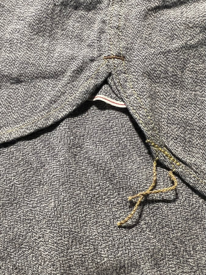 "Neal" SHIRT - UNION SPECIAL OVERALLS - 1926 STYLE WORK CLOTHING - White Pepper Chambray