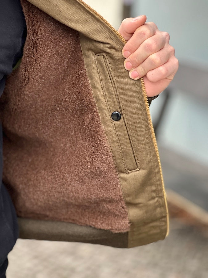 "TYPE B-10" CIVILIAN - 1940'S MILITARY CLOTHING - Dark Olive