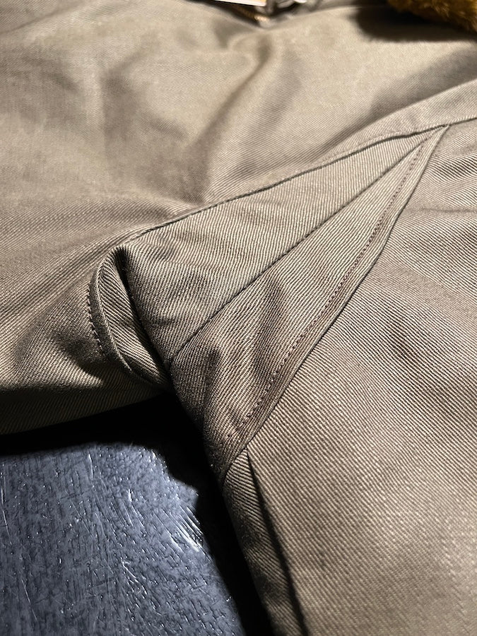 "TYPE B-10" CIVILIAN - 1940'S MILITARY CLOTHING - Dark Olive