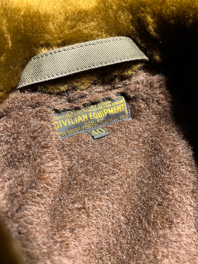 "TYPE B-10" CIVILIAN - 1940'S MILITARY CLOTHING - Dark Olive