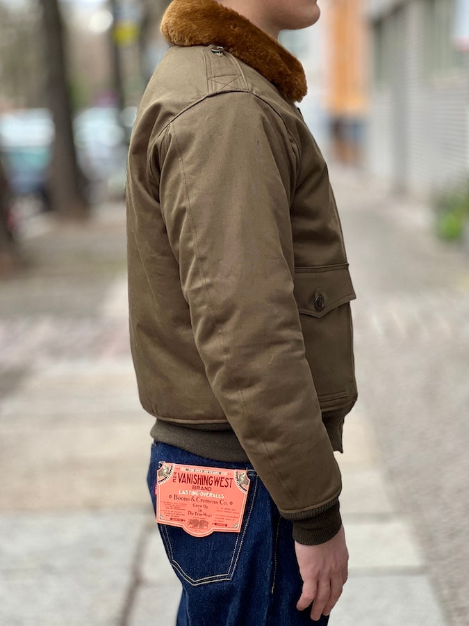 "TYPE B-10" CIVILIAN - 1940'S MILITARY CLOTHING - Dark Olive