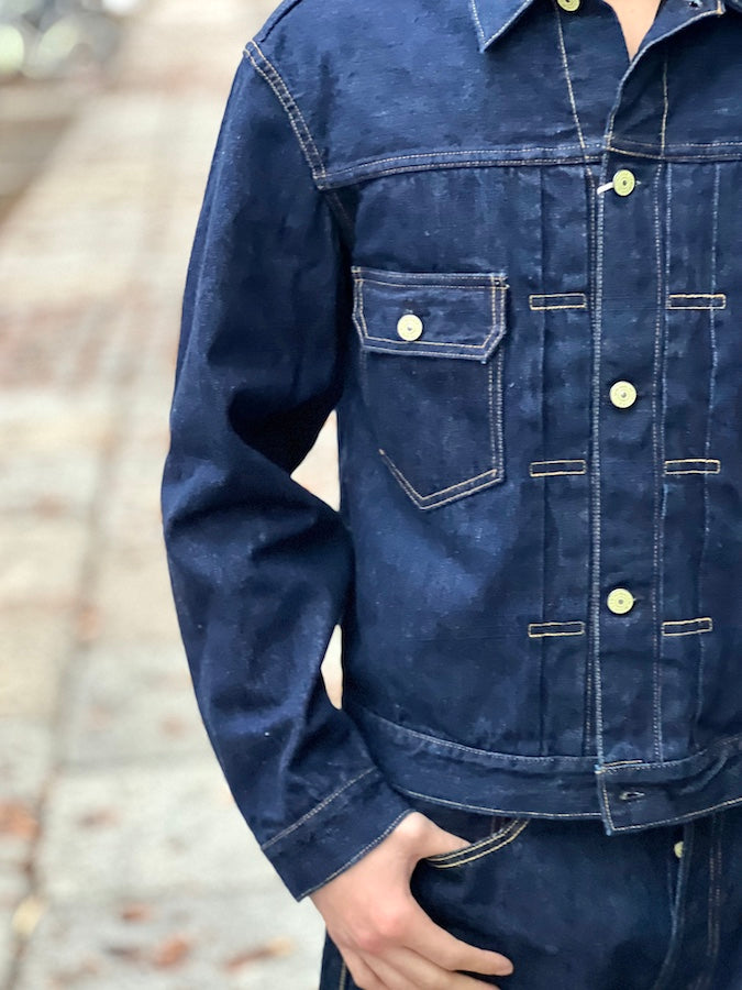 "Lot 507 XX" - 2nd Generation Denim Jacket - 1951 MODEL - Original 14oz Indigo Denim