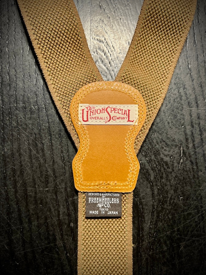 “HEAVY STRONGHOLD” SUSPENDERS - LATE 1800 ~ EARLY 1900s STYLE