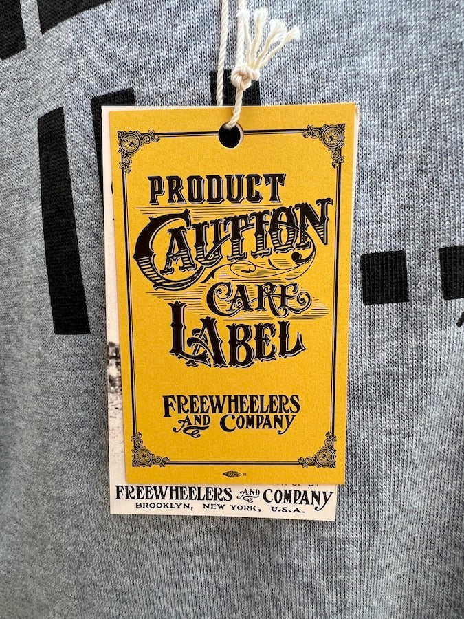 "GREAT LAKES LOGO" HENLEY NECKED LONG SLEEVE SHIRT - Vintage Style Medium Weight Jersey