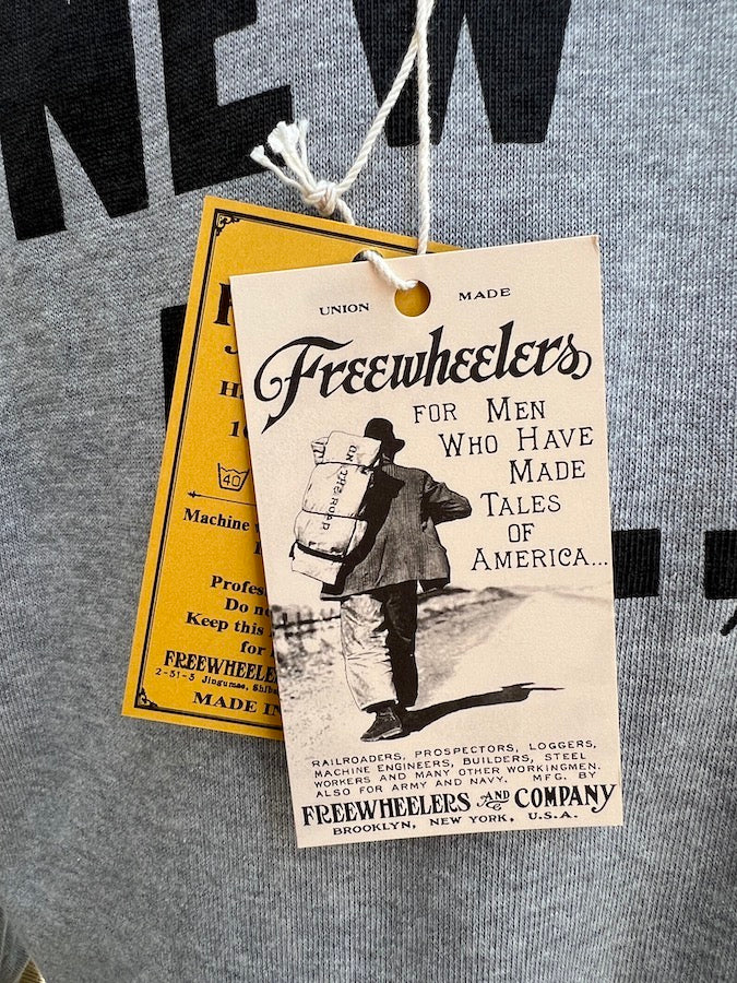 "GREAT LAKES LOGO" HENLEY NECKED LONG SLEEVE SHIRT - Vintage Style Medium Weight Jersey