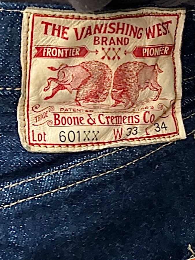 "Lot 601 XX 1951" - 5 POCKET JEANS 1951 MODEL - Original 14oz Selvedge Denim