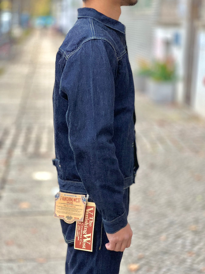"Lot S506 XX 1944-1945" - 1st Generation Denim Jacket - WW II MODEL - Original 14oz Indigo Denim