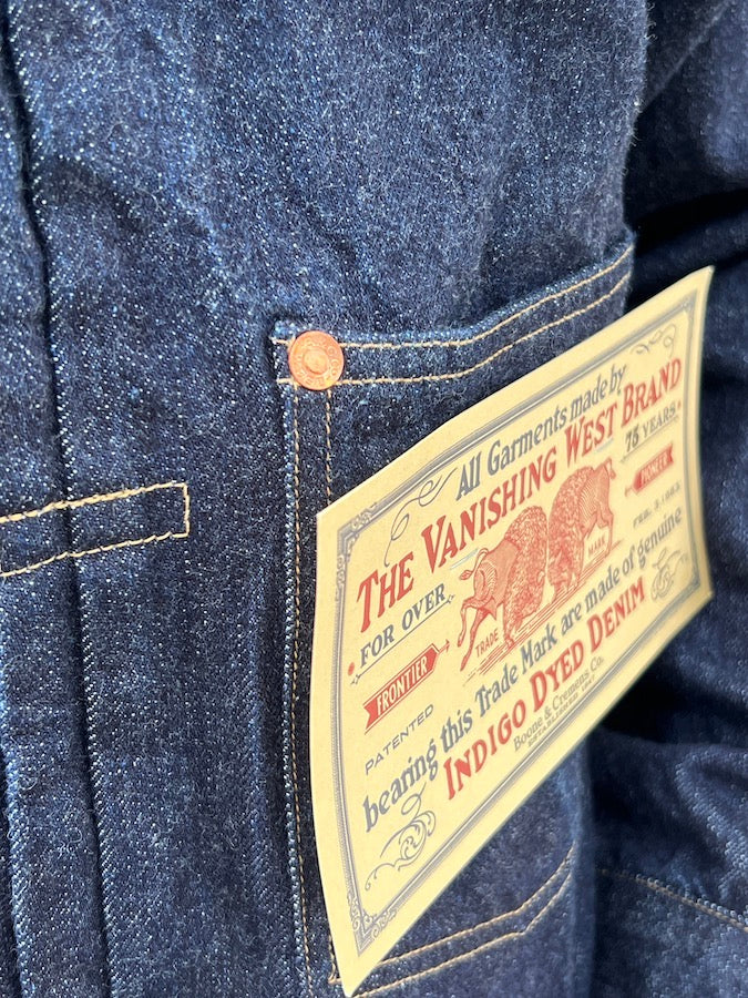 "Lot 506 XX 1922" - 1st Generation Denim Jacket - Original 14oz Indigo Denim